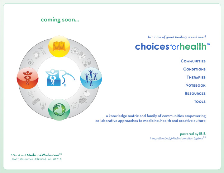 Choices for Health...coming soon...